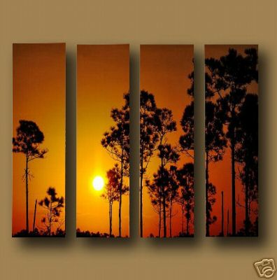 Dafen Oil Painting on canvas sunglow -set453